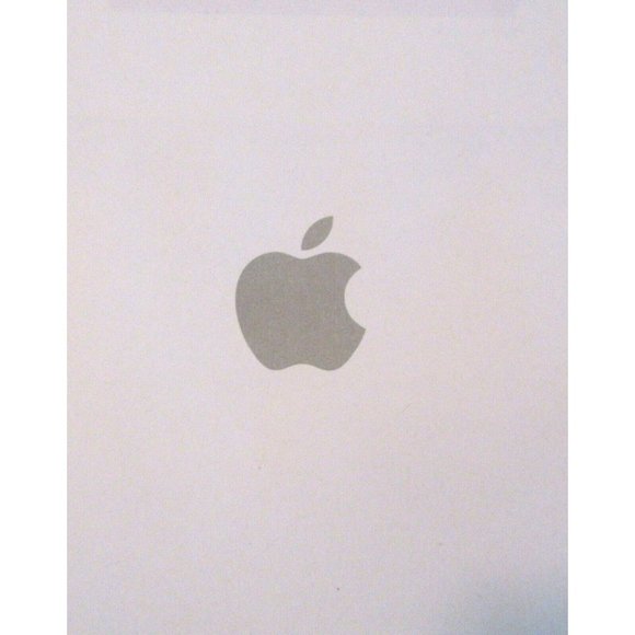 3 Apple Computer Store Gift Shopping Bags White Matte 2 Brand New 1 Preowned - Picture 5 of 6